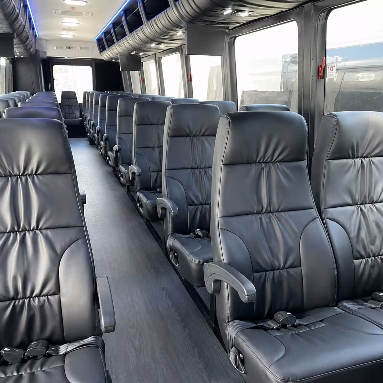 30 passenger minibus interior