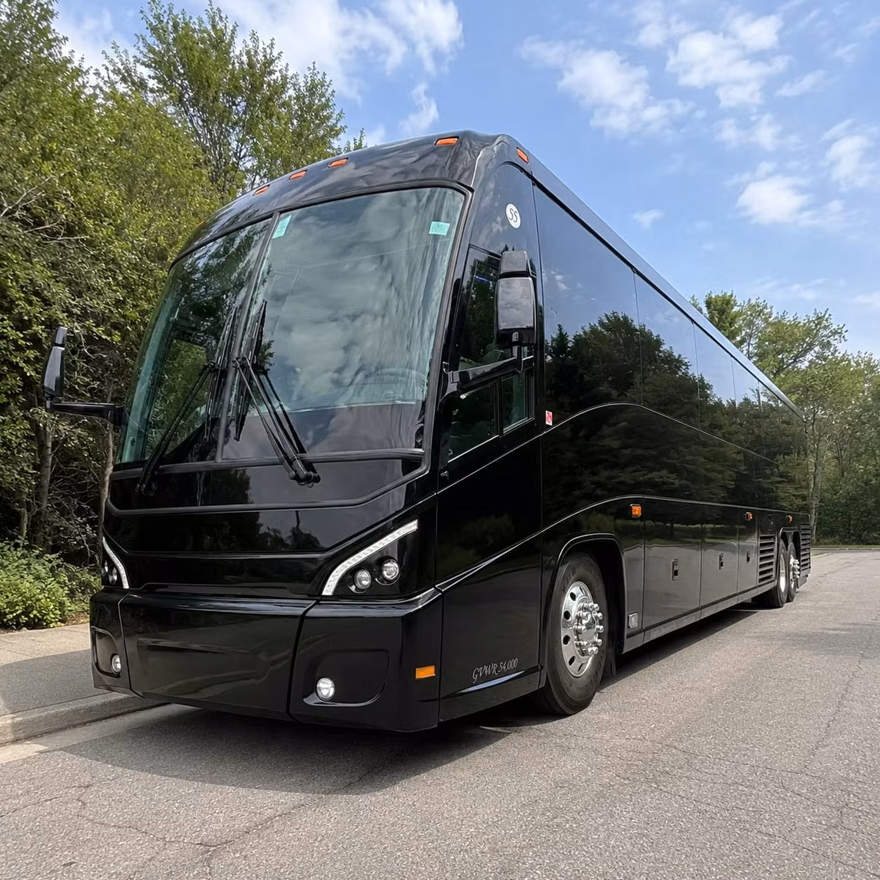 ada accessible military and government bus rentals in puyallup