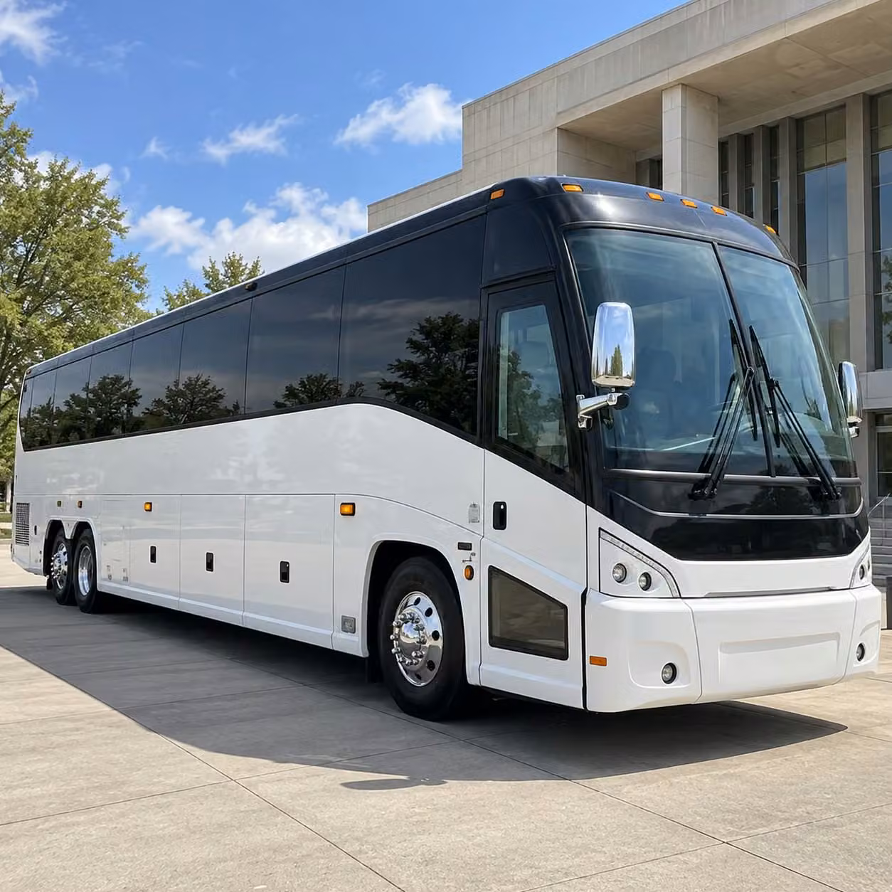 long distance government military charter bus rentals from puyallup