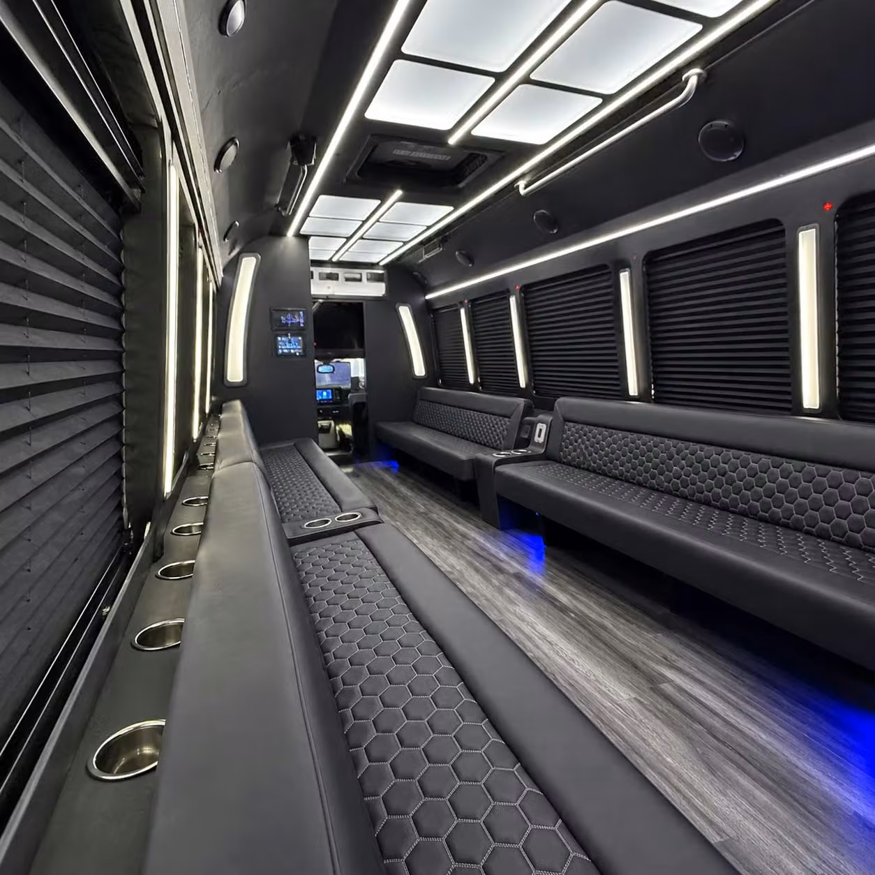 party bus interior