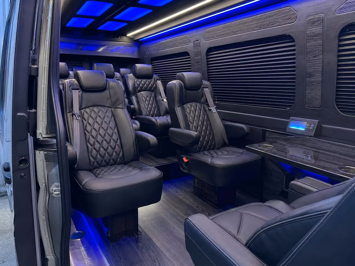 sprinter van transportation for groups and events across puyallup