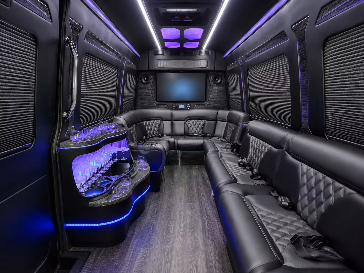 sprinter vans and executive shuttles for intimate puyallup prom parties